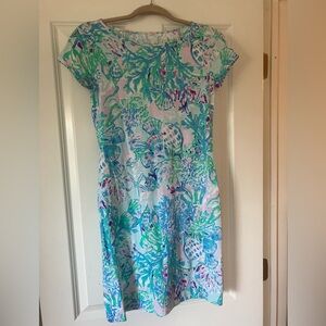Lilly Pulitzer Short Sleeve Scoop Neck Dress XXS